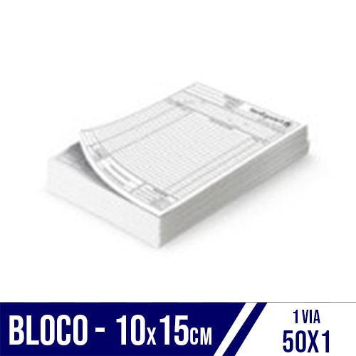 Bloco 10x15 | 1 Vias | 100x1