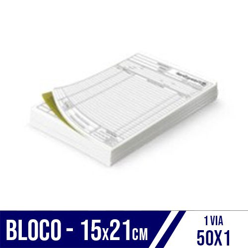 Bloco 15x21 | 1 Vias | 100x1