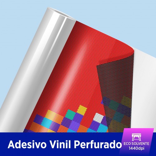 Adesivo Microperfurado