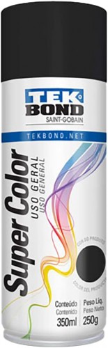 Color jet Tek Bond Preto Fosco 350ml | TekBond
