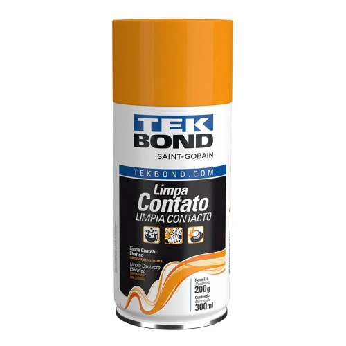 Limpa Contato Elétrico Spray 300ml - TEKBOND-CONTAT 300ML